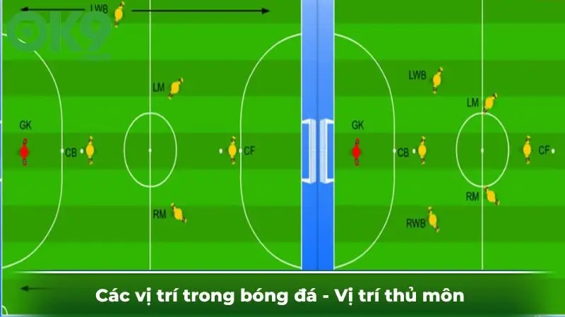 Các vị trí trong bóng đá - Vị trí thủ môn