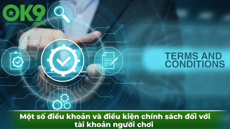 Một số điều khoản và điều kiện chính sách đối với tài khoản người chơi
